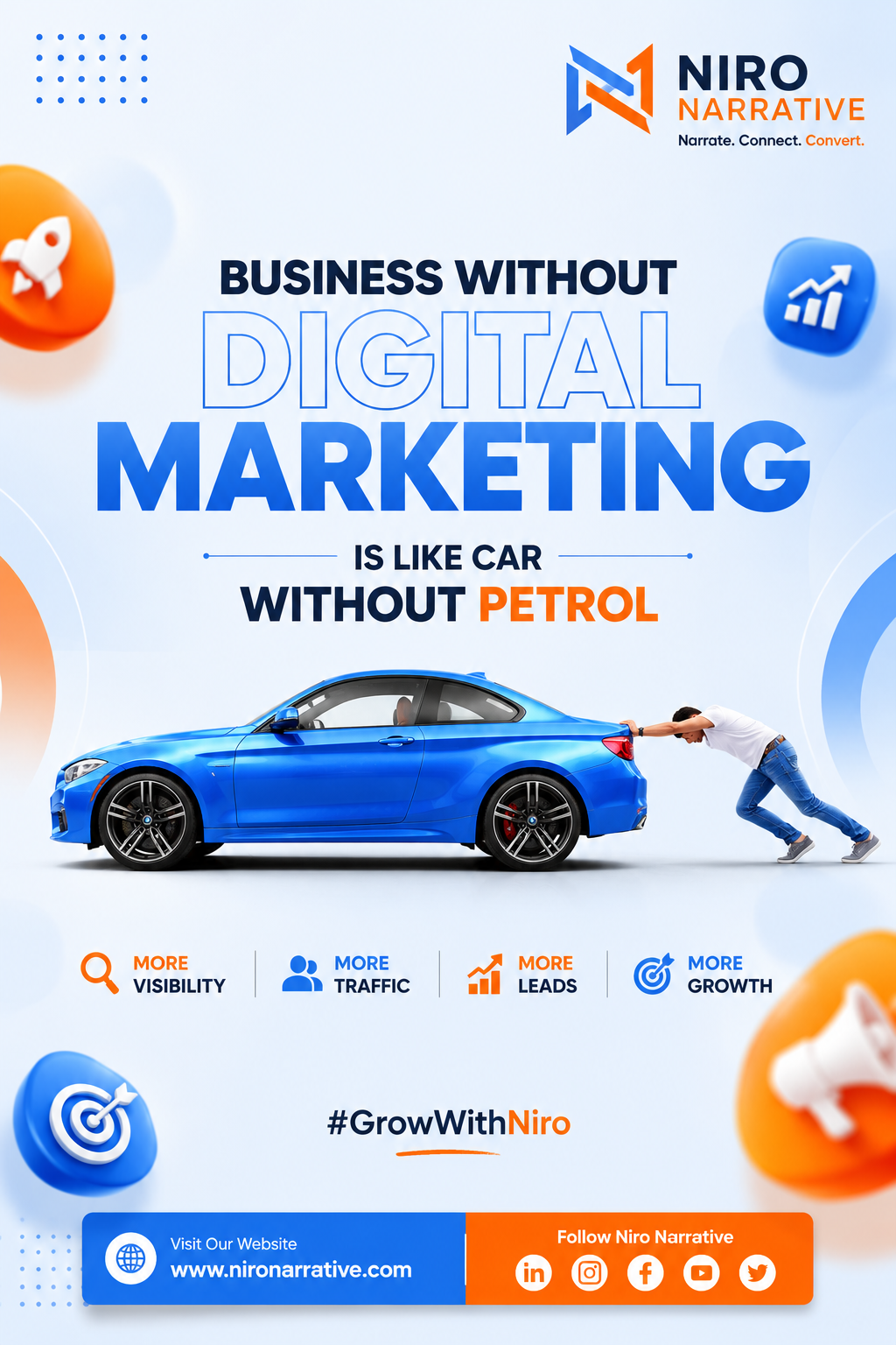 Niro Narrative - Branding Agency in Patna, SEO, Website Design, Storytelling & Digital Growth